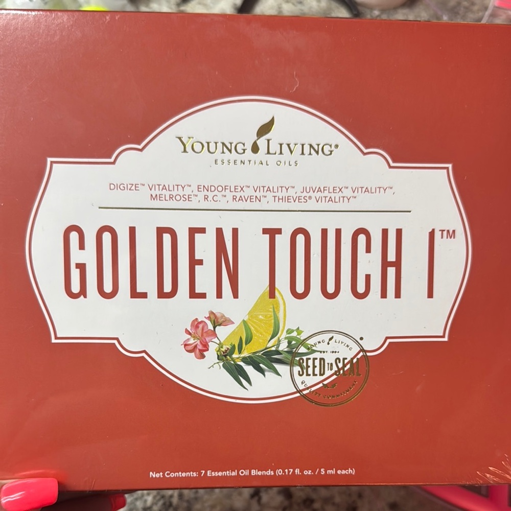 Young Living Essential Oil Blends golden touch